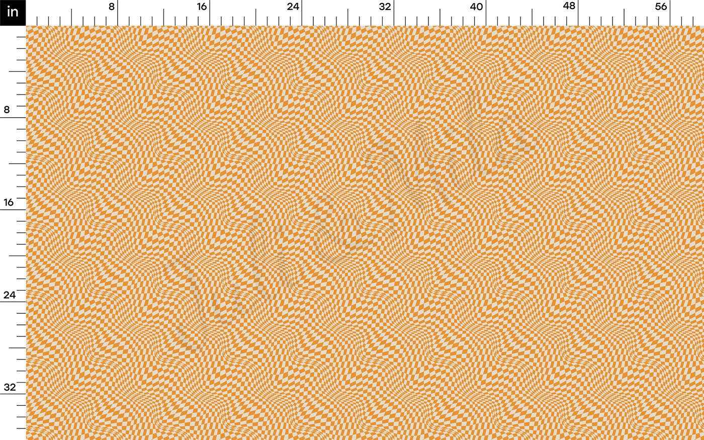 Rib Knit Fabric RBK2534 Wavy Check