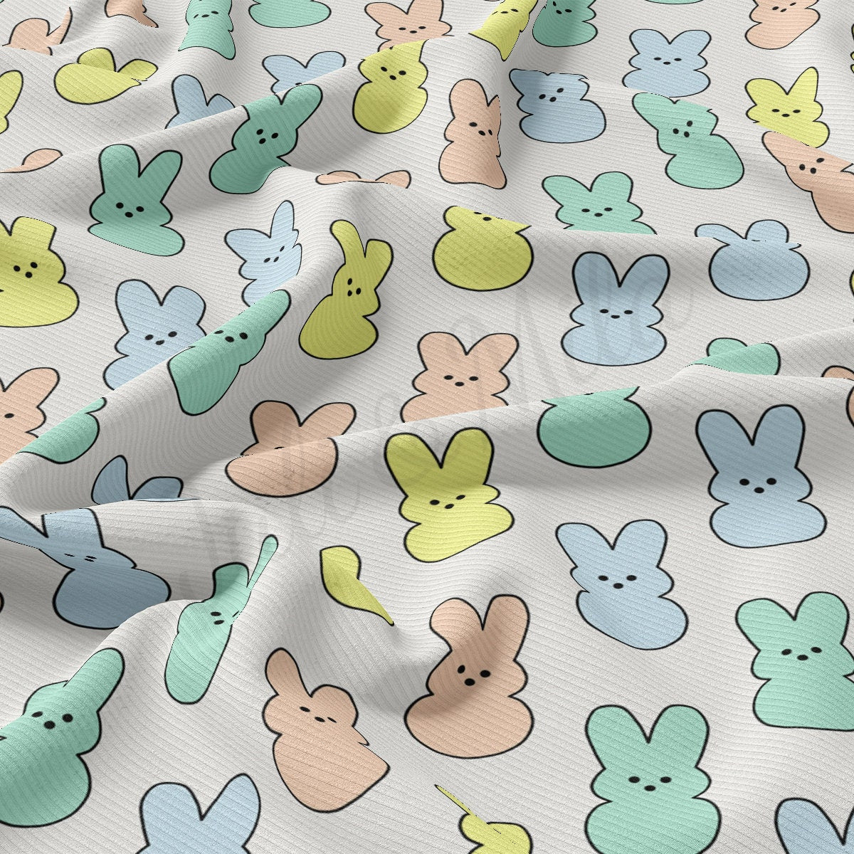 Rib Knit Fabric RBK2541 Easter