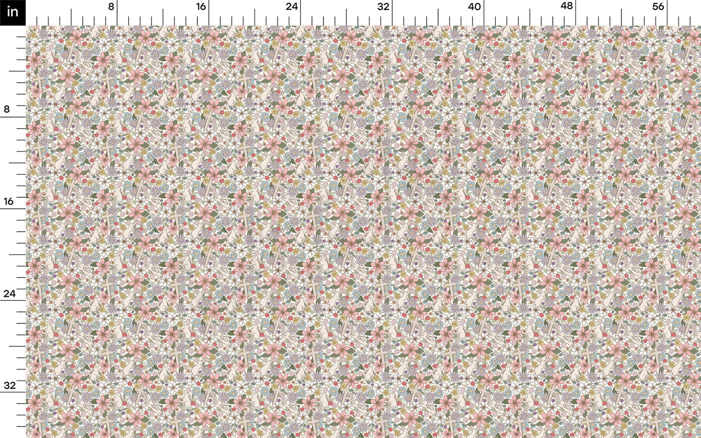 Rib Knit Fabric RBK2552 Easter