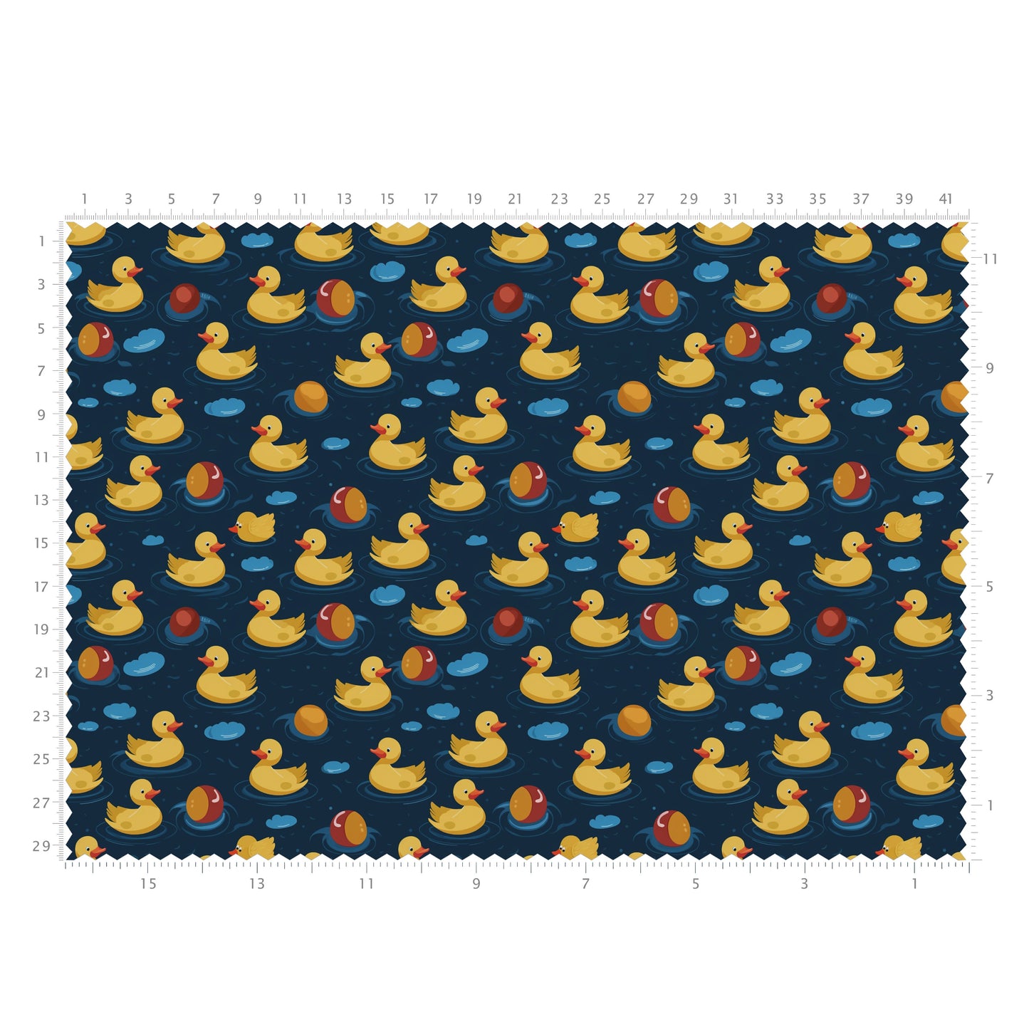 100% Cotton Fabric CTN2588 Ducks