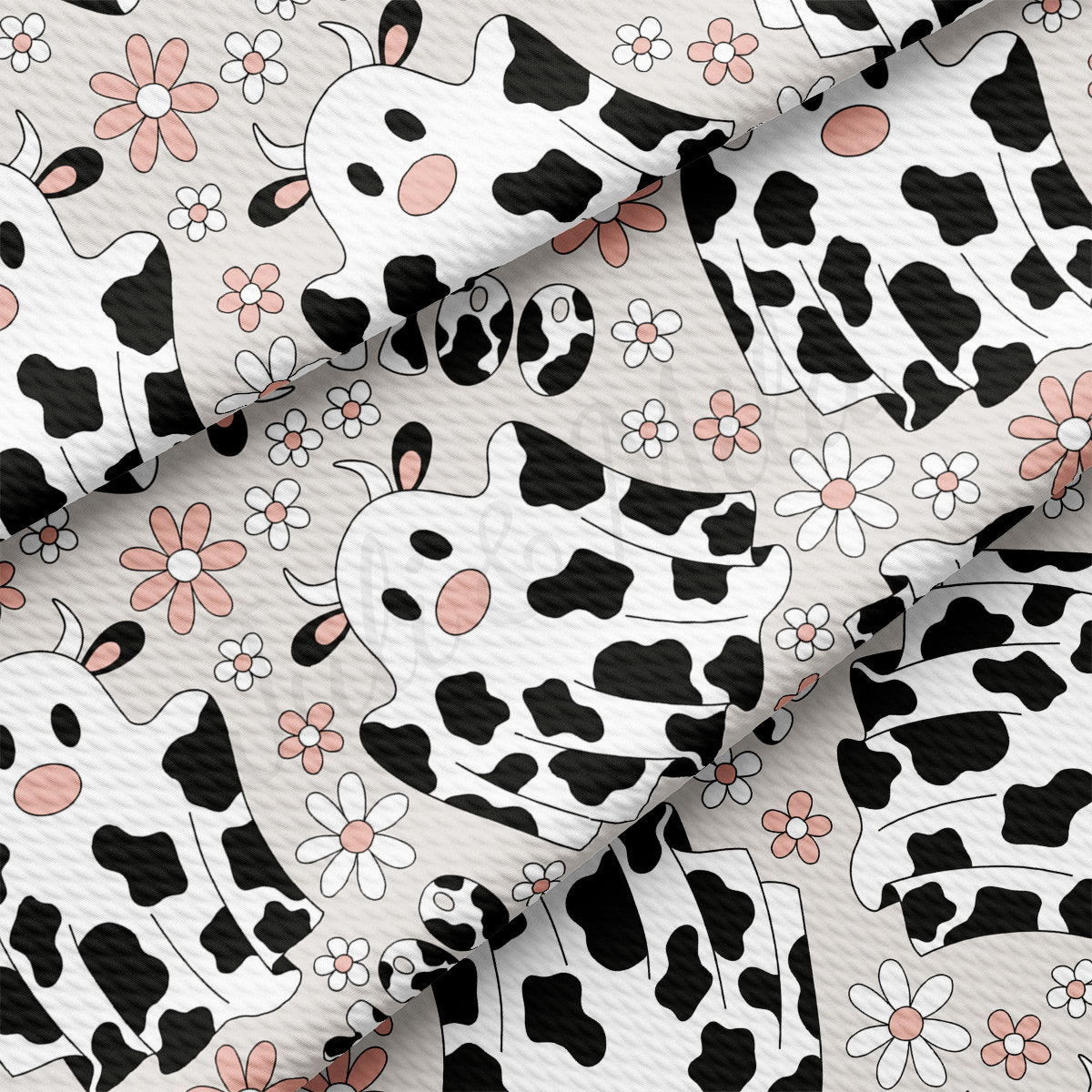Bullet Fabric AA2603 Cow Halloween Cow