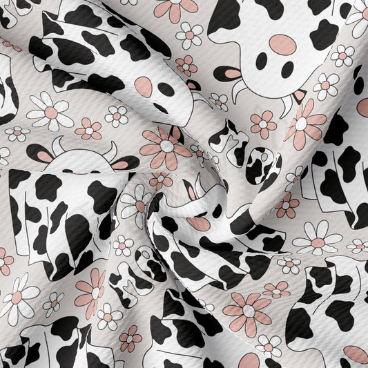 Bullet Fabric AA2603 Cow Halloween Cow