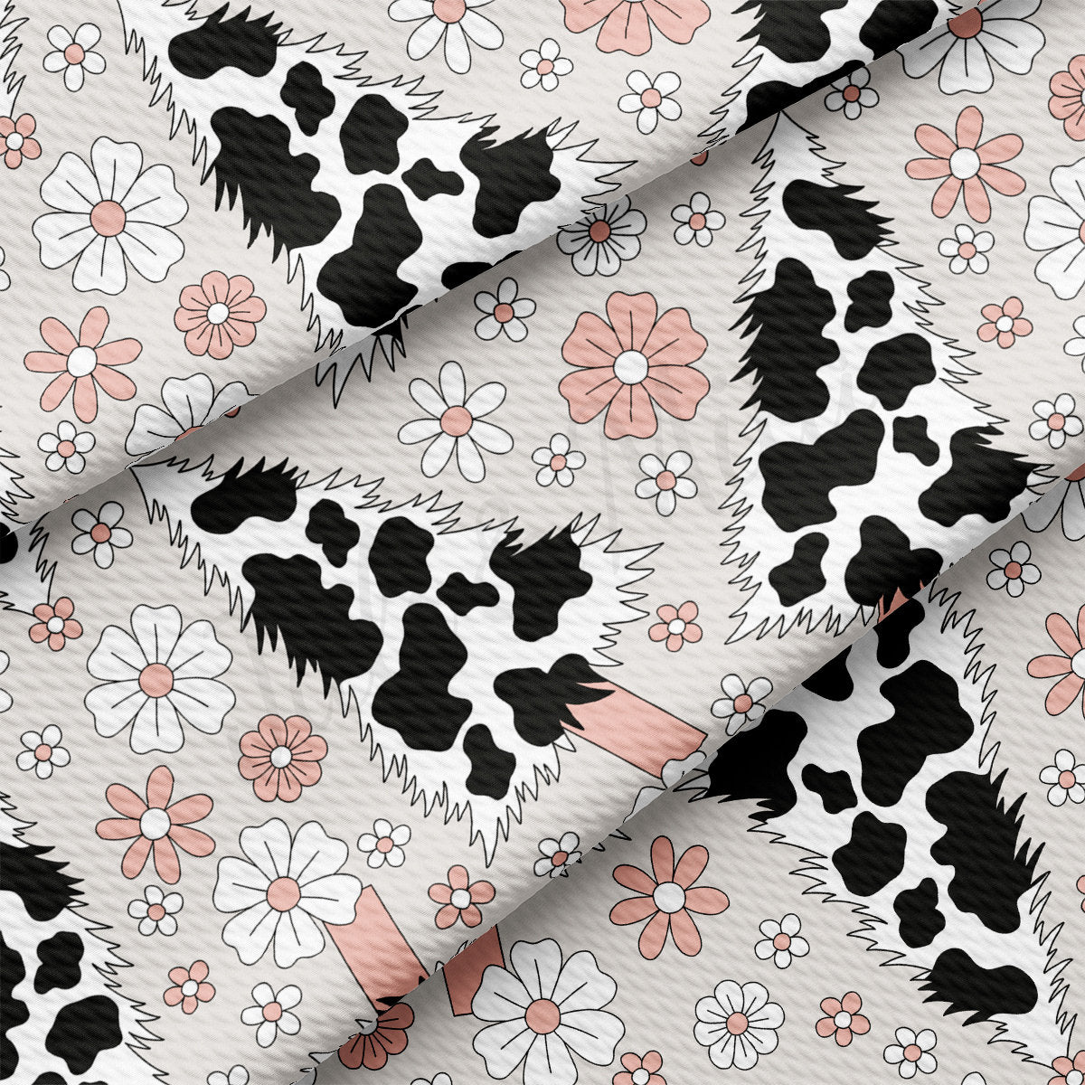 Bullet Fabric  AA2605 Christmas Cow