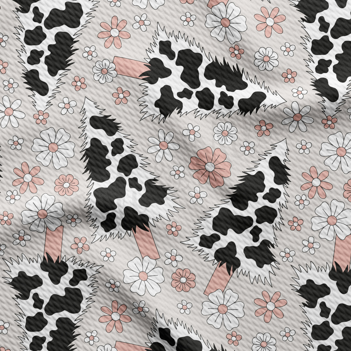 Bullet Fabric  AA2605 Christmas Cow