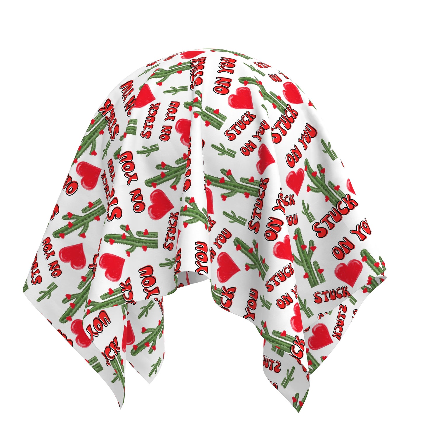 100% Cotton Fabric By the Yard Printed in USA Cotton Sateen -  Cotton CTN2632 Valentine&#39;s Day Stuck on You