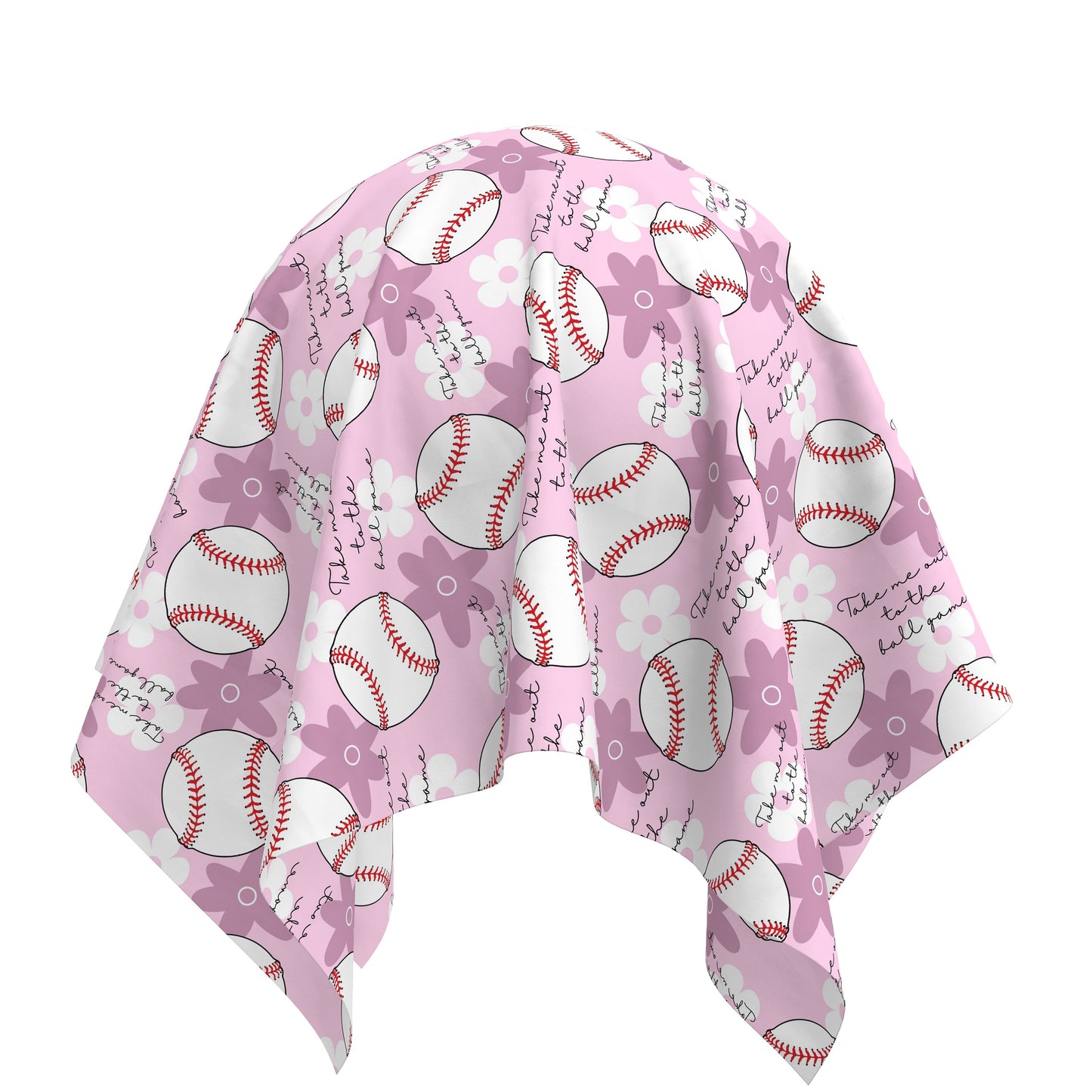 100% Cotton Fabric By the Yard Printed in USA Cotton Sateen -  Cotton CTN2635 Baseball