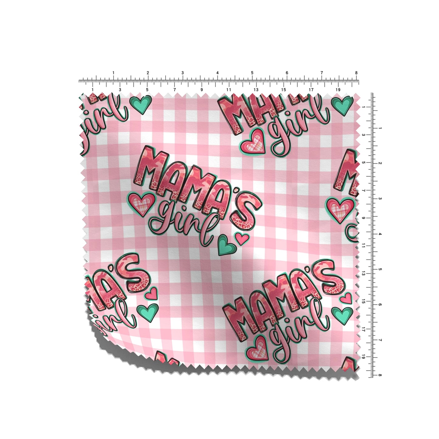 100% Cotton Fabric By the Yard Printed in USA Cotton Sateen -  Cotton CTN2643 Mama&#39;s Girl