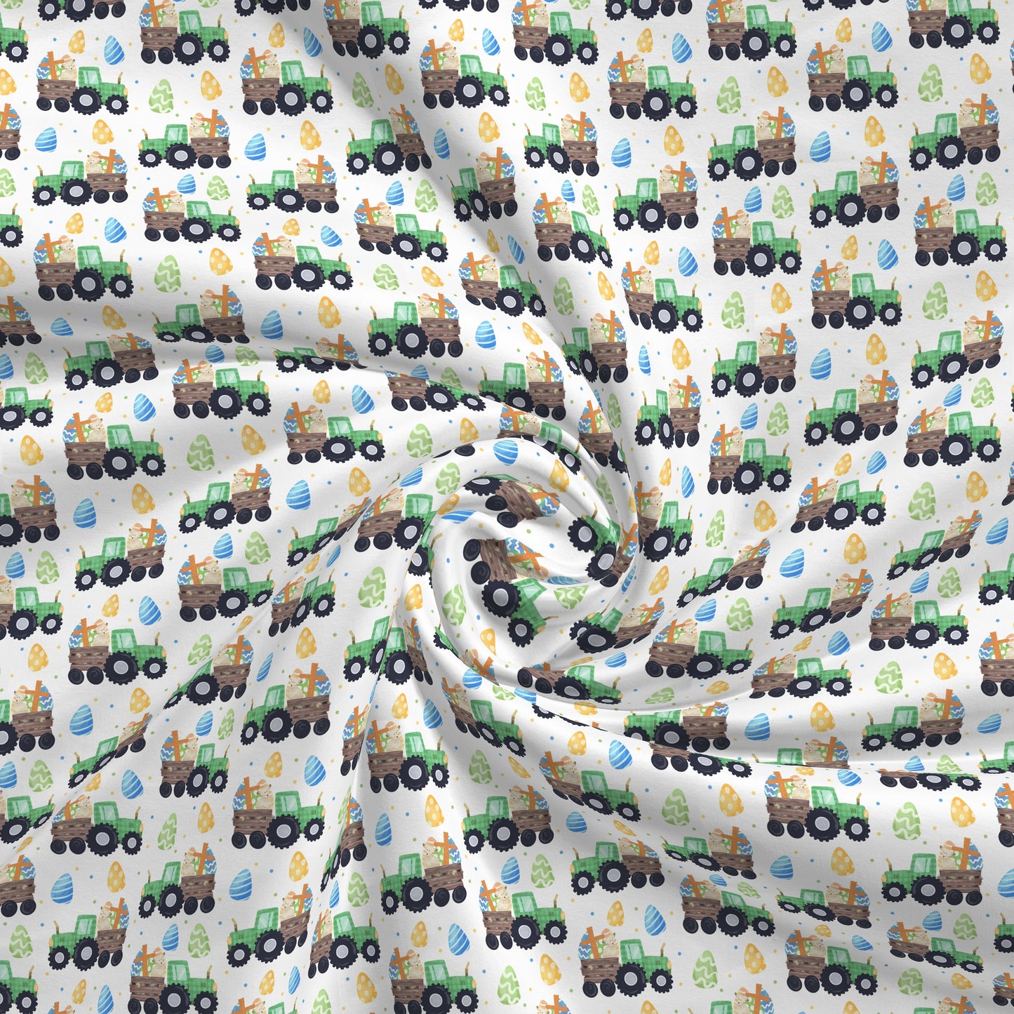 100% Cotton Fabric By the Yard Printed in USA Cotton Sateen -  Cotton CTN2650 Easter