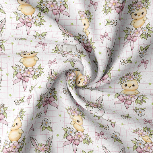 DBP Fabric Double Brushed Polyester DBP2622 Easter