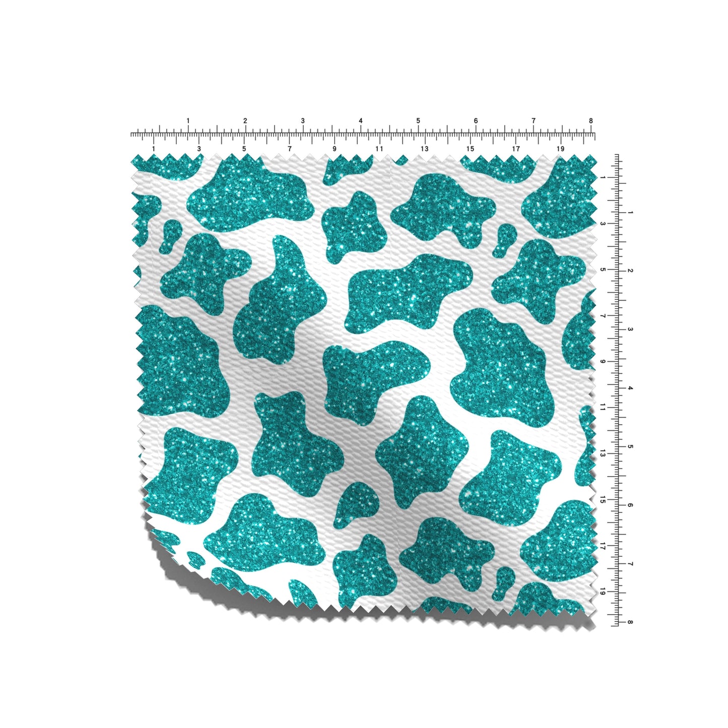 Printed Bullet Fabric Fabric AA2634 Glitter Cow