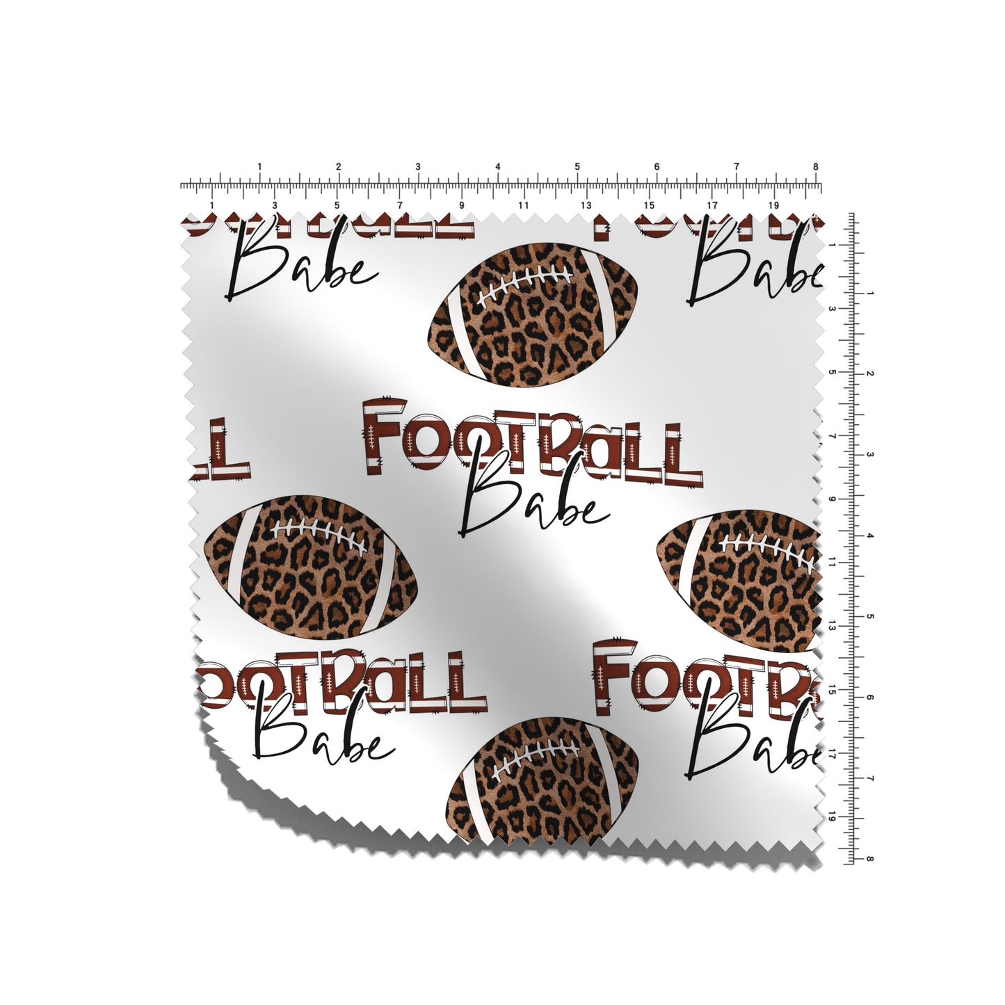 Football Babe DBP Fabric Double Brushed Polyester DBP2647
