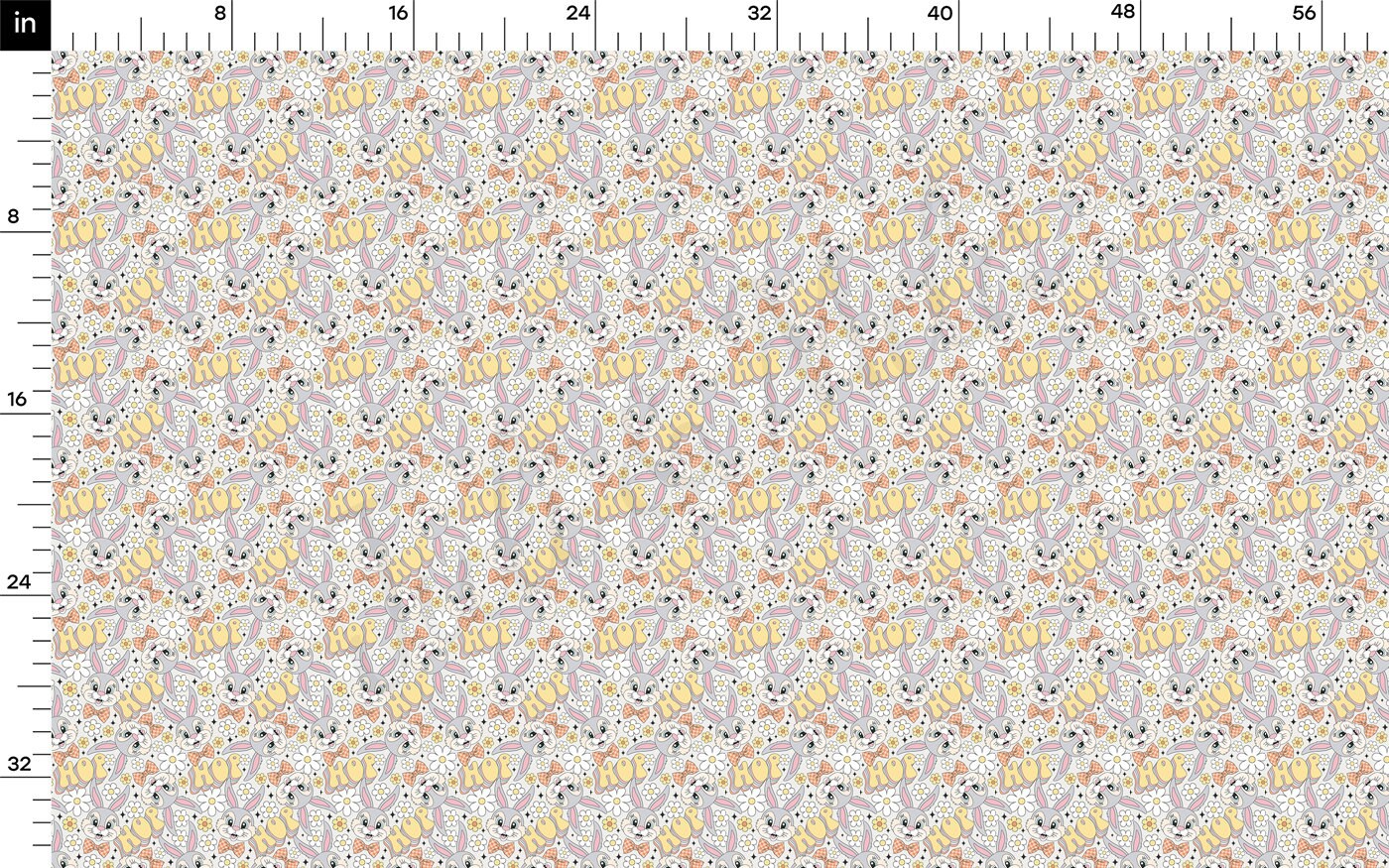 Rib Knit Fabric RBK2595 Easter