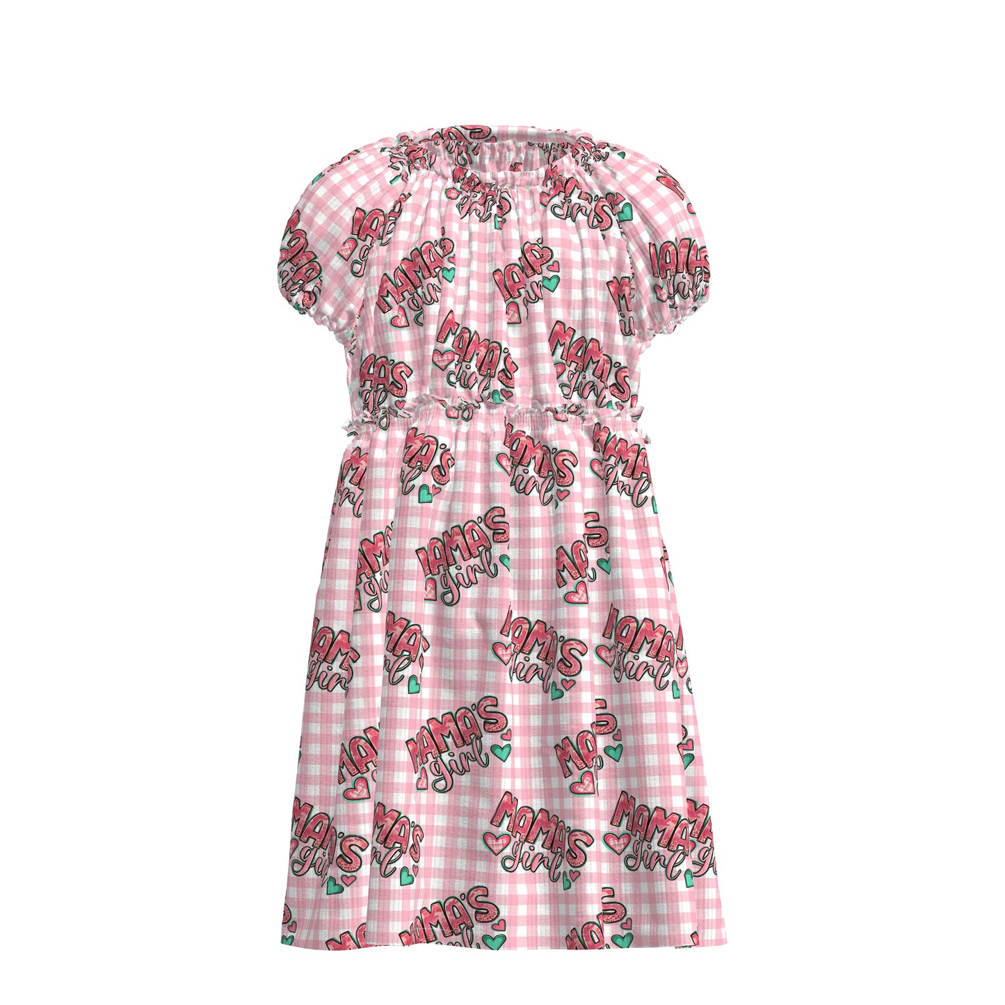 Rib Knit Fabric RBK2643 Mama's Girl