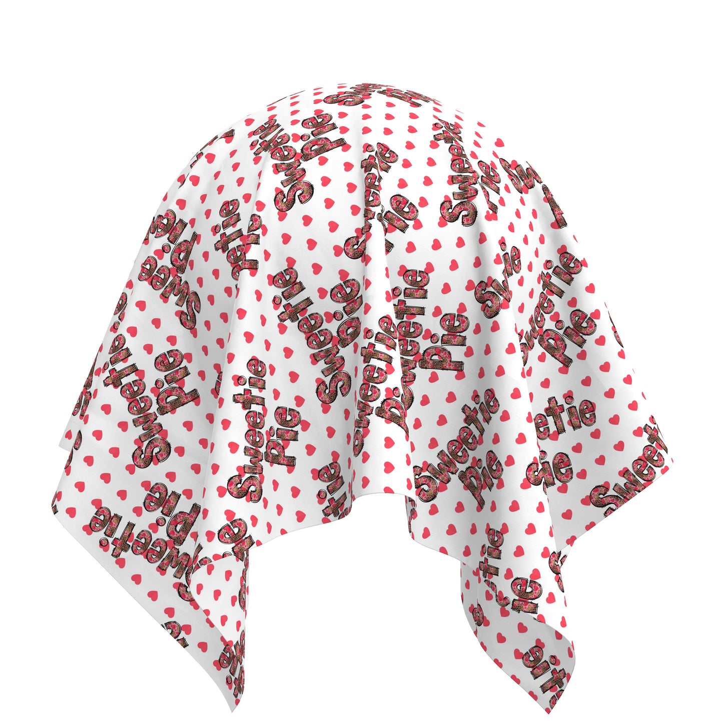 100% Cotton Fabric By the Yard Printed in USA Cotton Sateen -  Cotton CTN2637 Valentine&#39;s Day Sweetie Pie