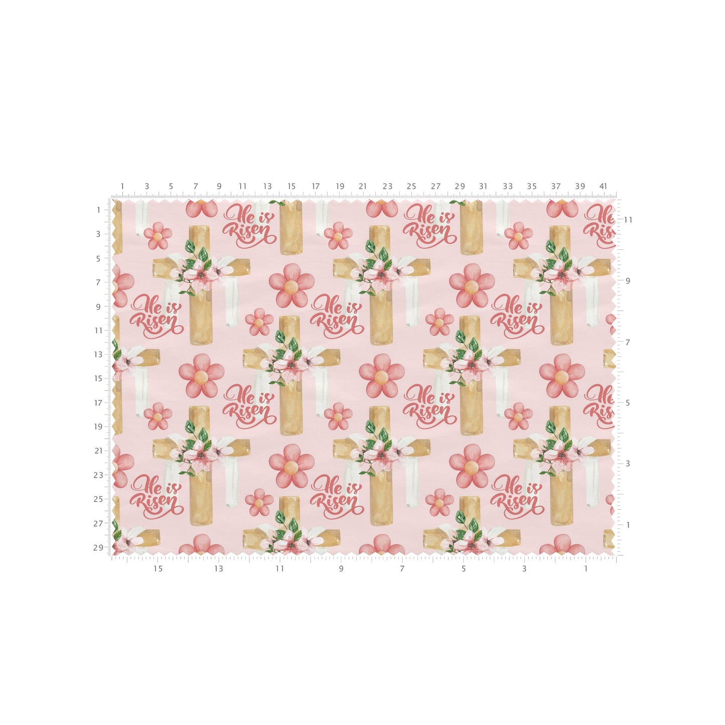 100% Cotton Fabric By the Yard Printed in USA Cotton Sateen -  Cotton CTN2638 Easter