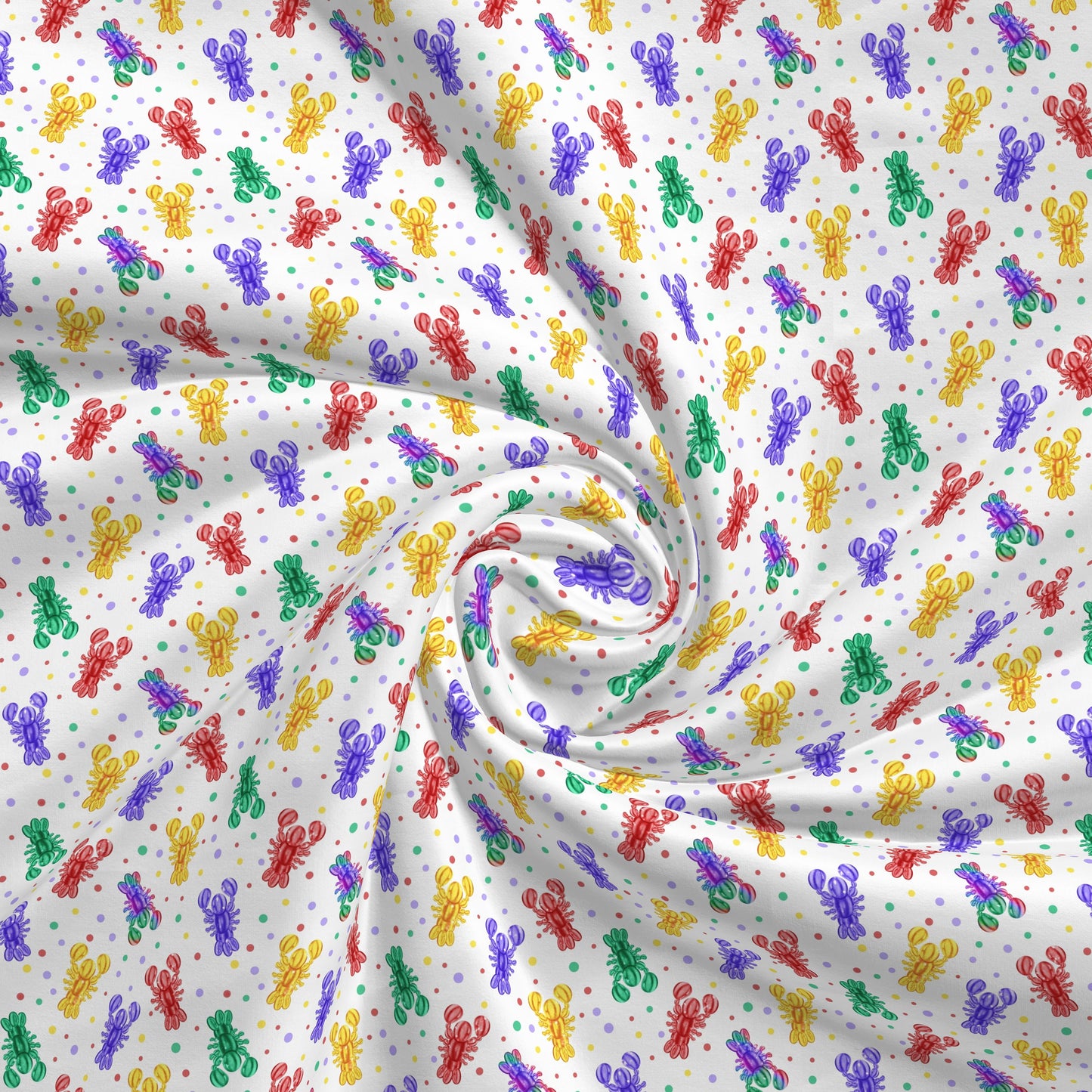 100% Cotton Fabric By the Yard Printed in USA Cotton Sateen -  Cotton CTN2649 Mardi Gras