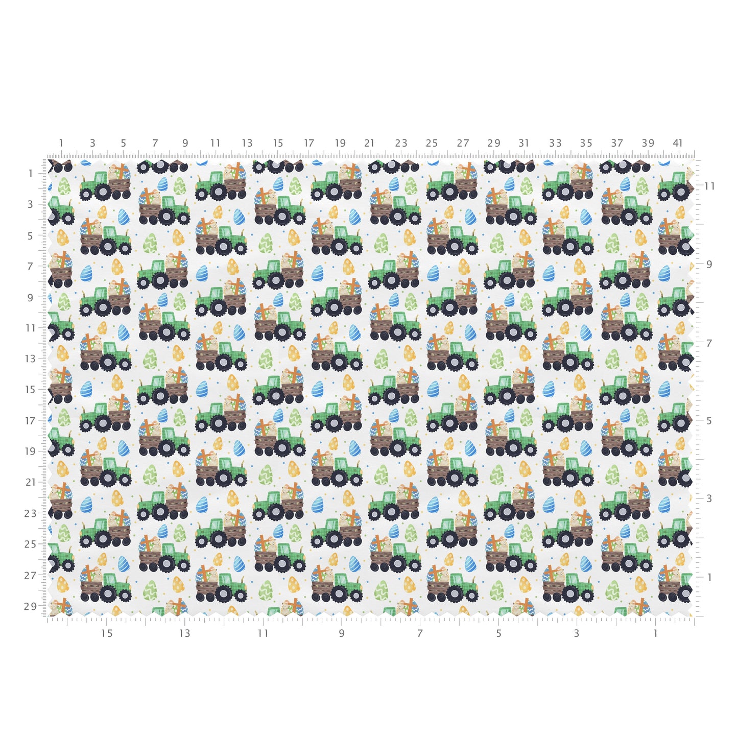 100% Cotton Fabric By the Yard Printed in USA Cotton Sateen -  Cotton CTN2650 Easter