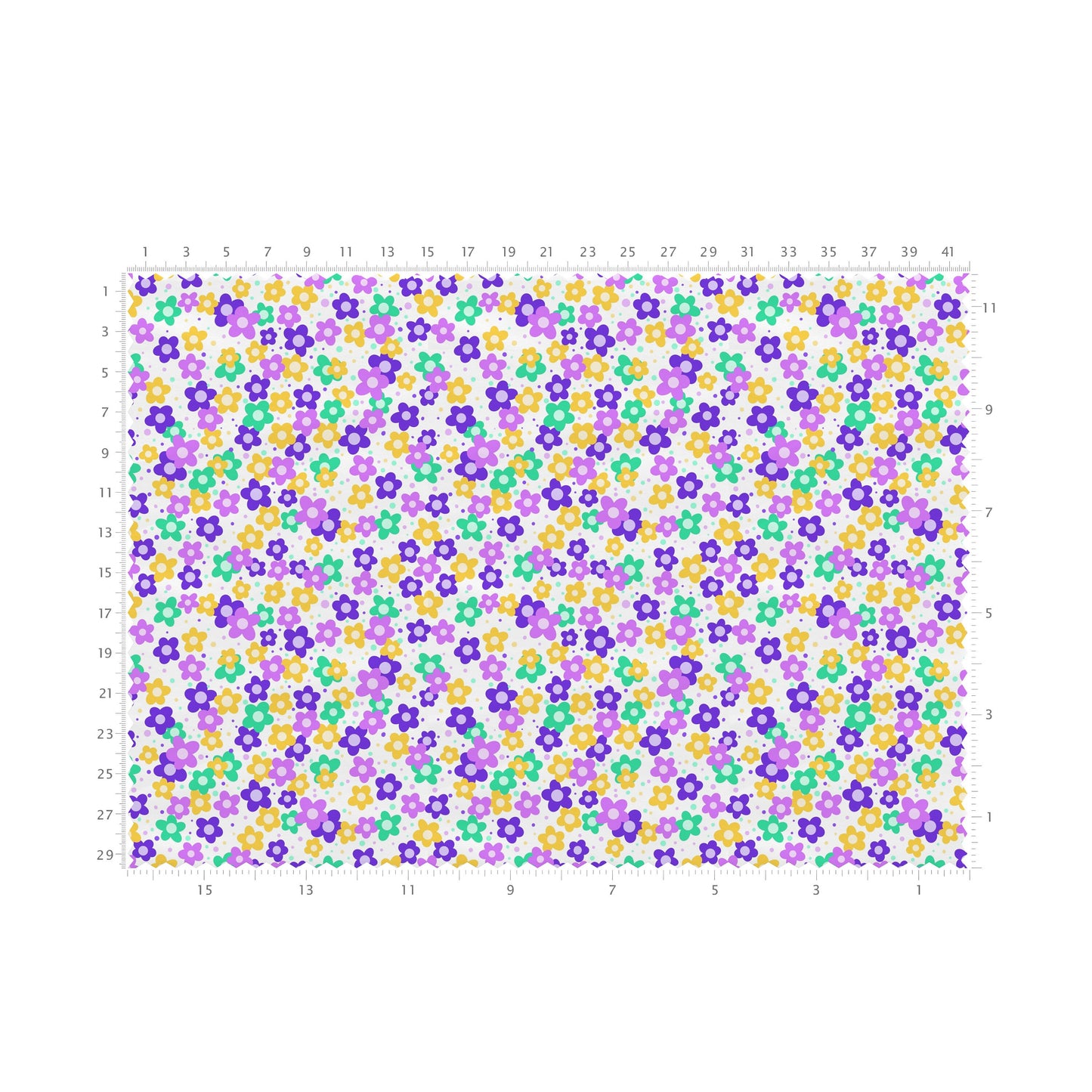 100% Cotton Fabric By the Yard Printed in USA Cotton Sateen -  Cotton CTN2651 Mardi Gras