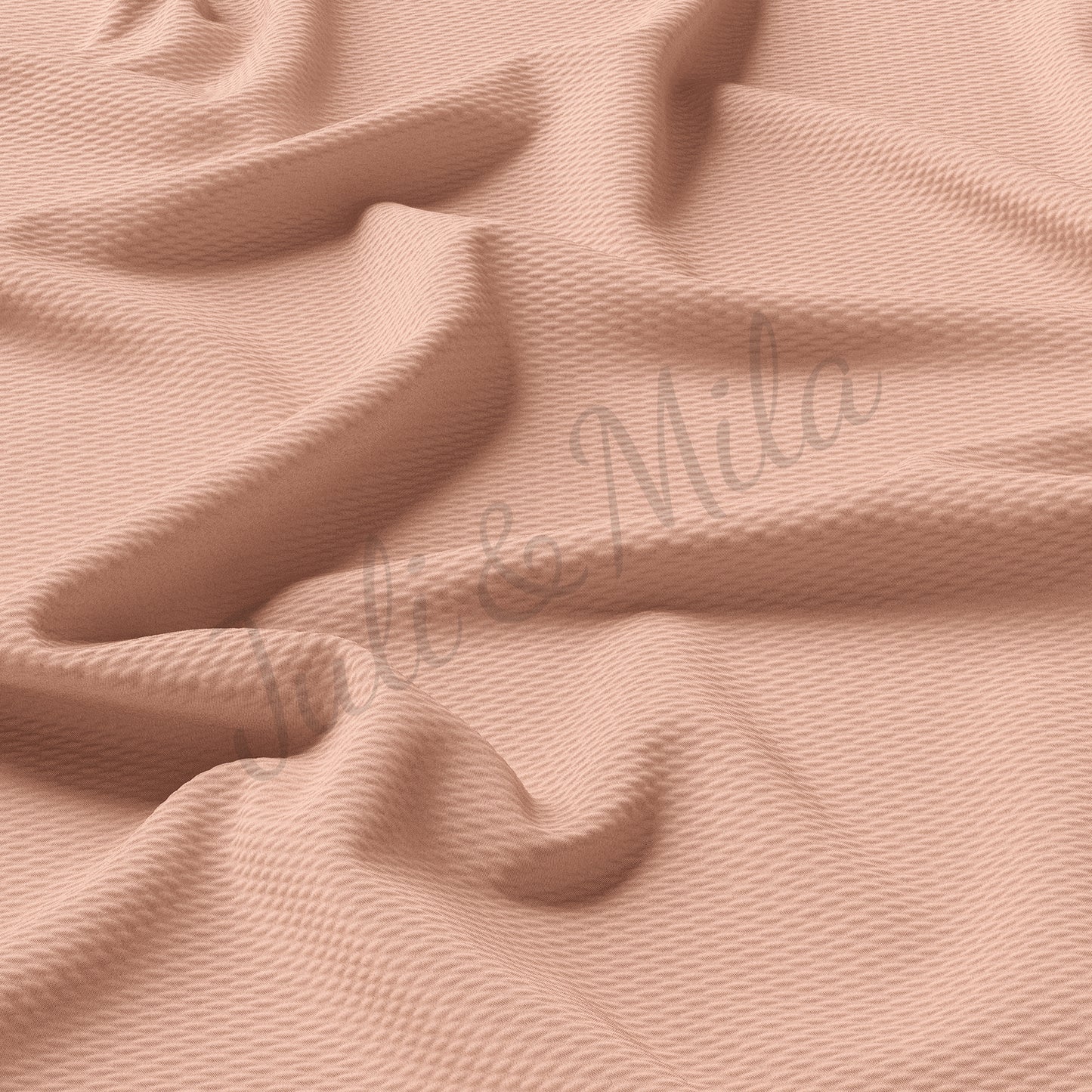 Peach Liverpool Bullet Textured Fabric